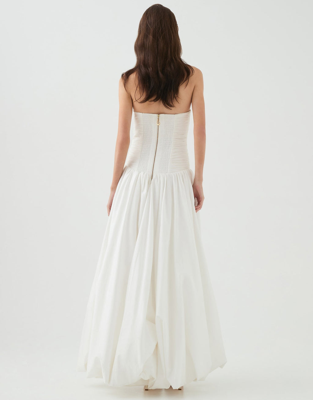 VIOLETTE BUBBLE HEM MAXI