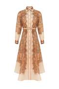 MOMENTUM MIDI SHIRT DRESS