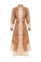 MOMENTUM MIDI SHIRT DRESS