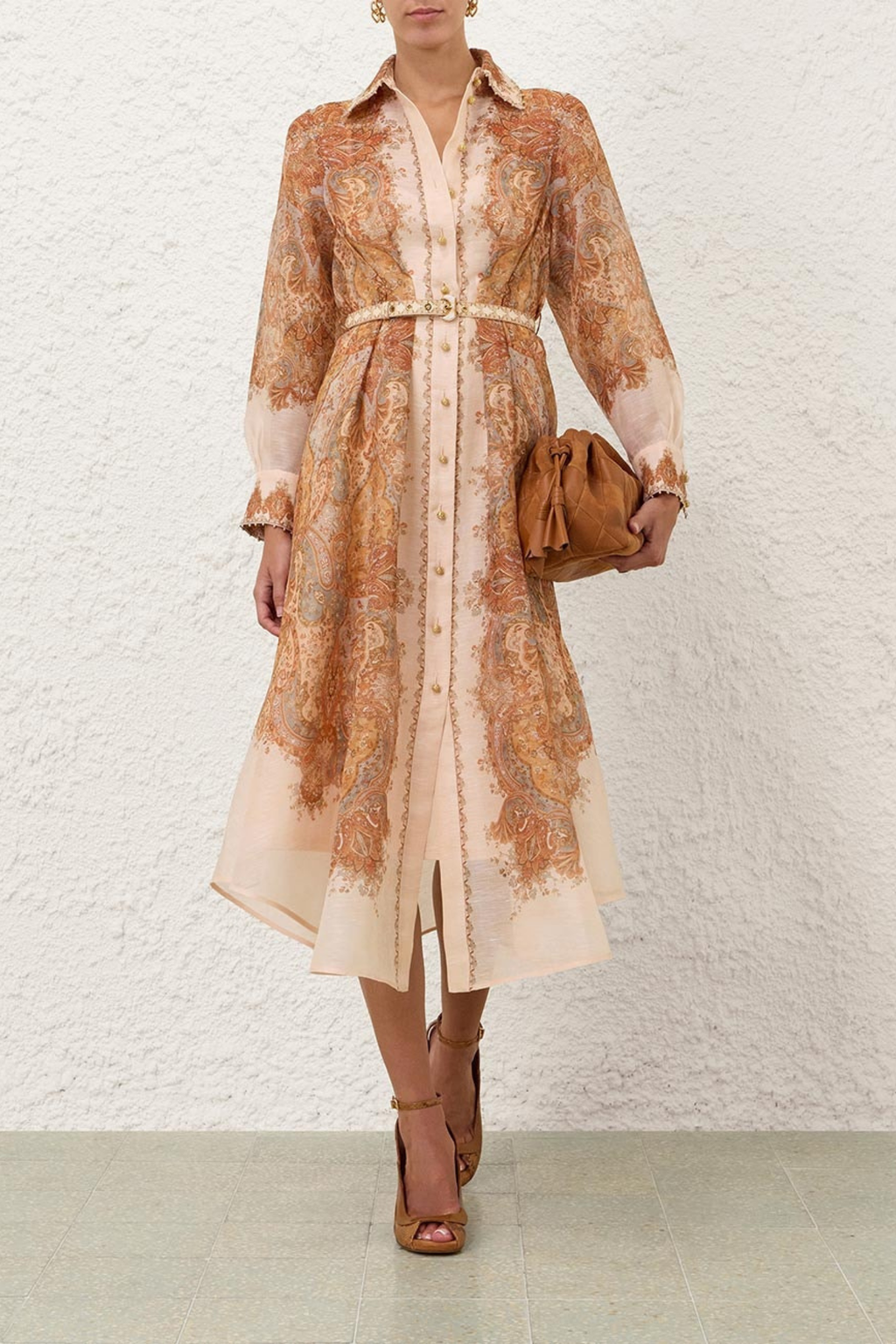 MOMENTUM MIDI SHIRT DRESS