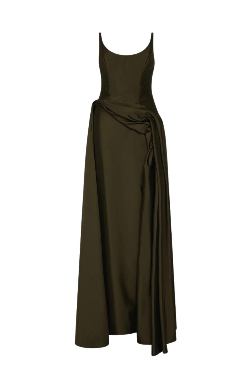 ADELINE GOWN- OLIVE