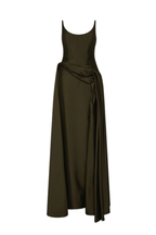 ADELINE GOWN- OLIVE
