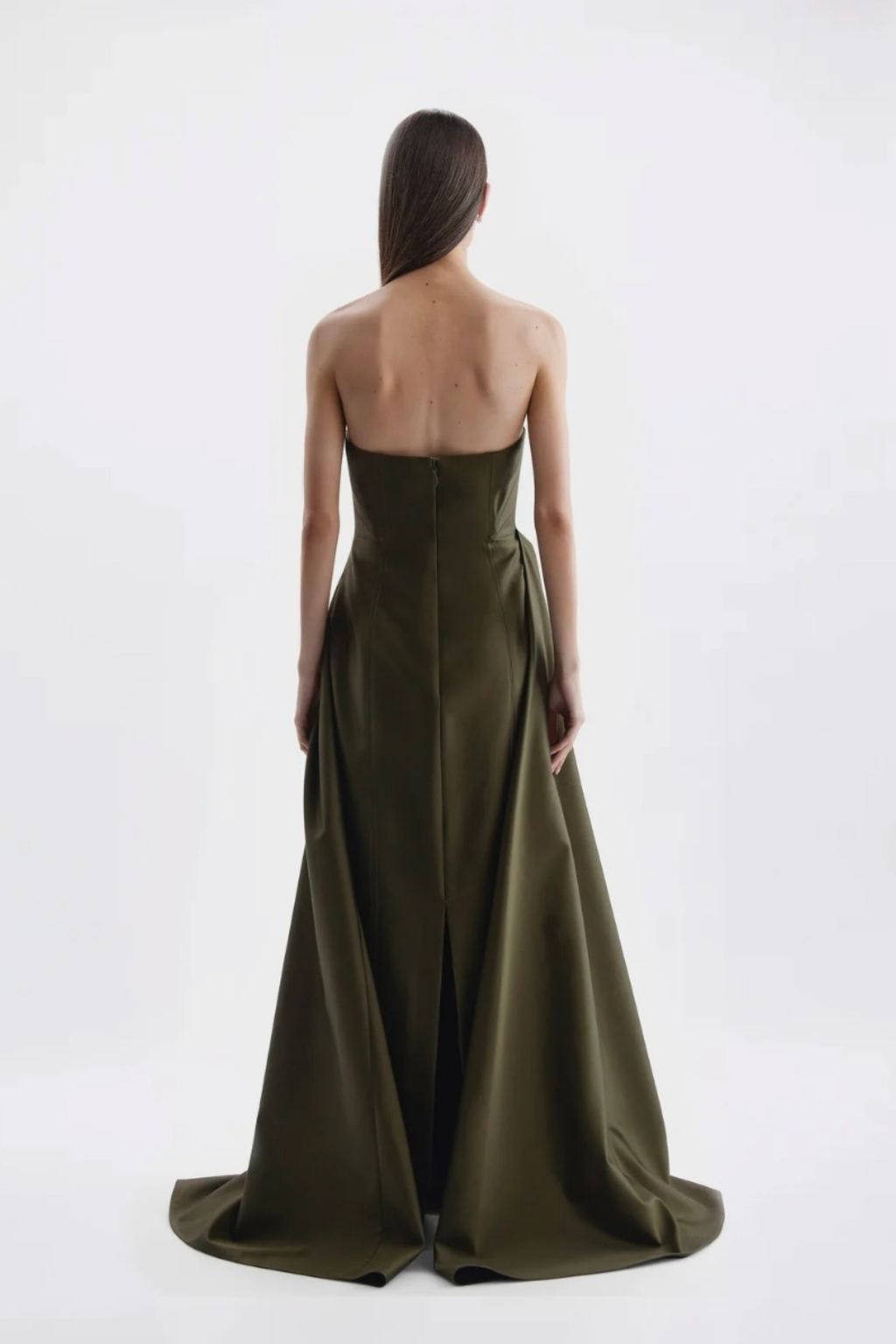 ADELINE GOWN- OLIVE