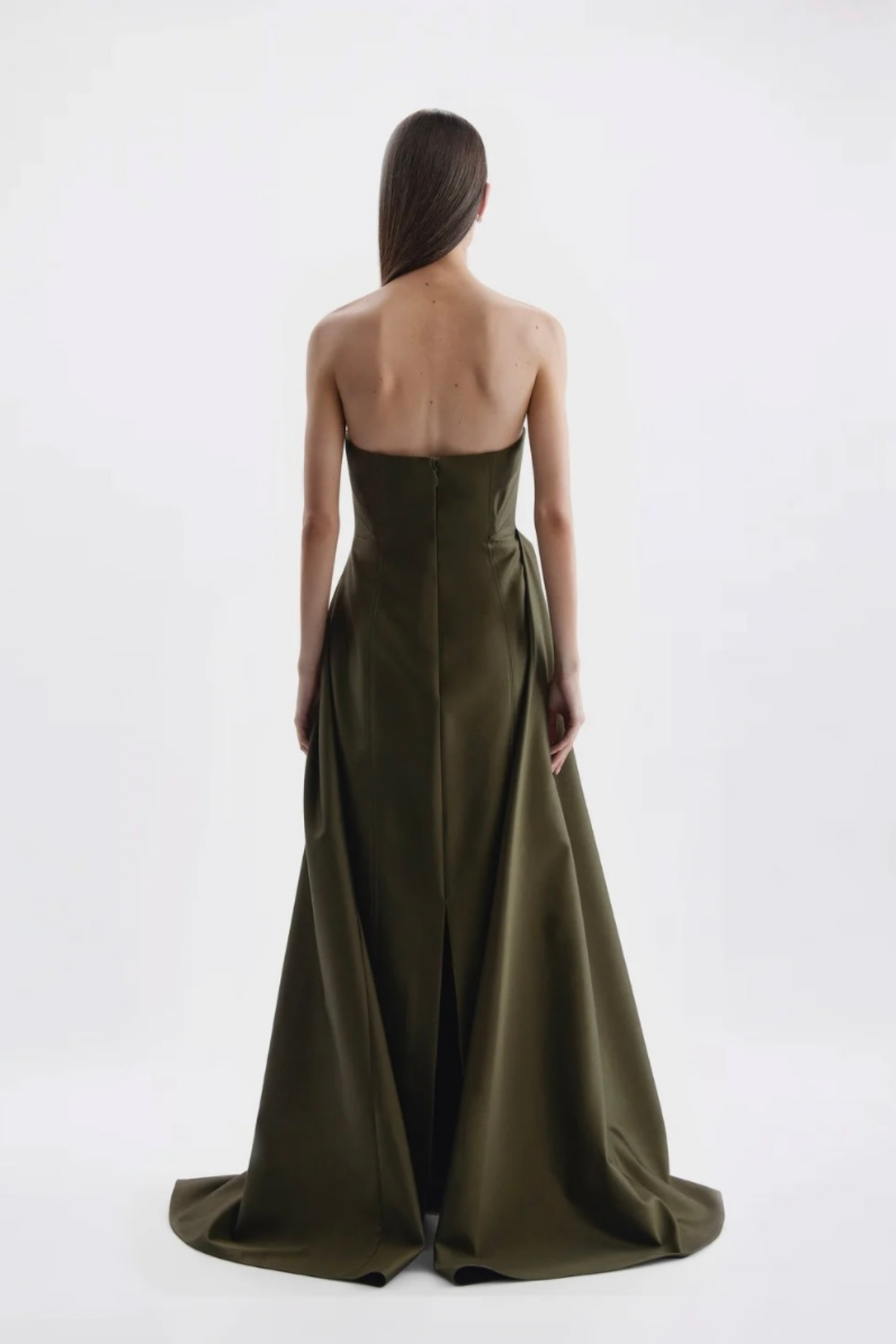 ADELINE GOWN- OLIVE