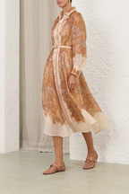 MOMENTUM MIDI SHIRT DRESS
