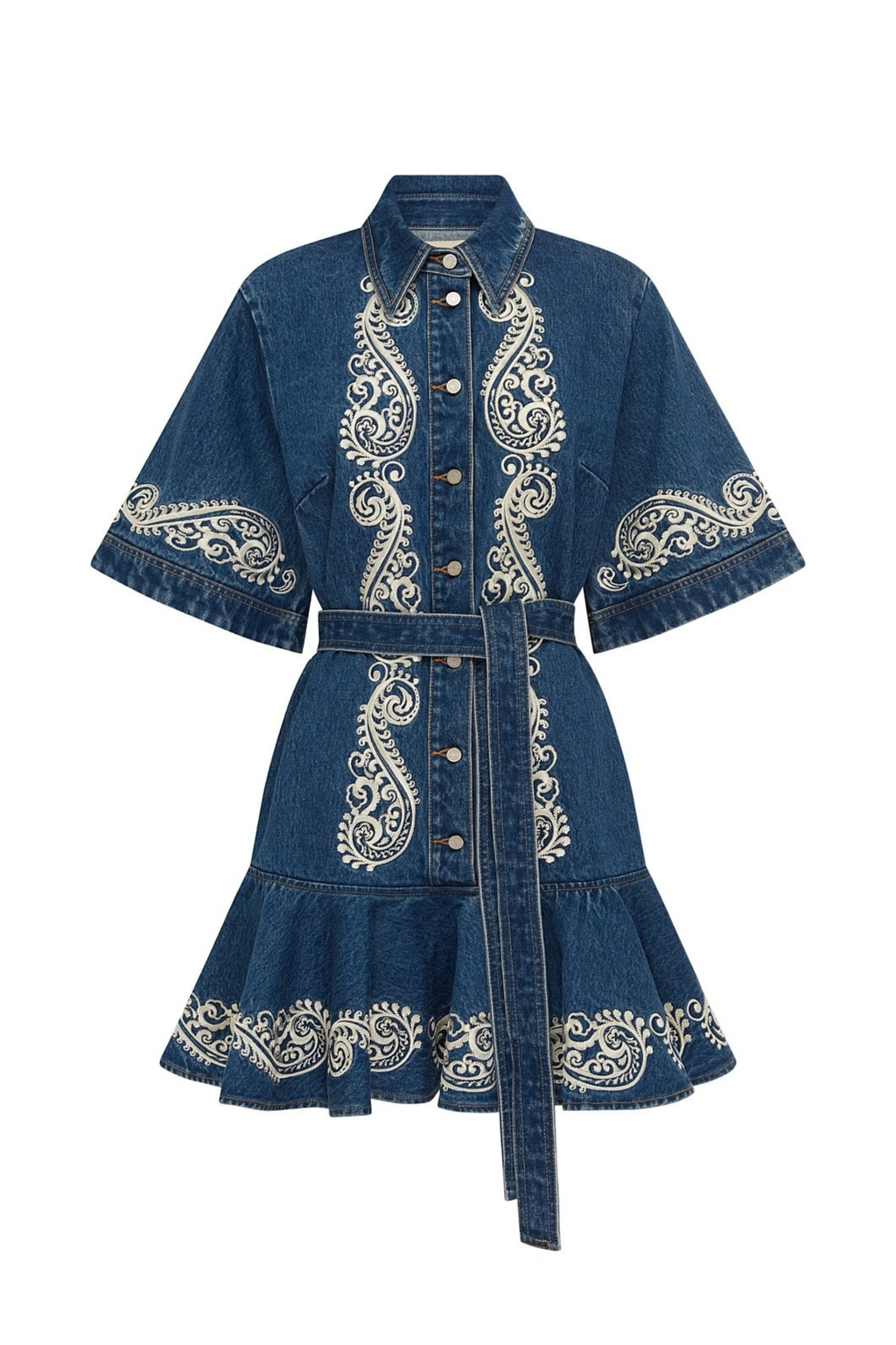 JACONES DENIM MINI DRESS