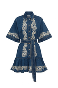 JACONES DENIM MINI DRESS