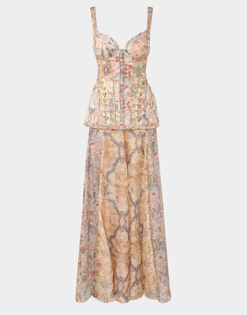 REBELLION CORDED MAXI DRESS