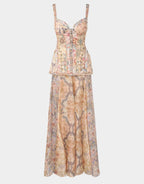 REBELLION CORDED MAXI DRESS