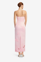 RAYNA APPLIQUE BUSTIER MAXI DRESS