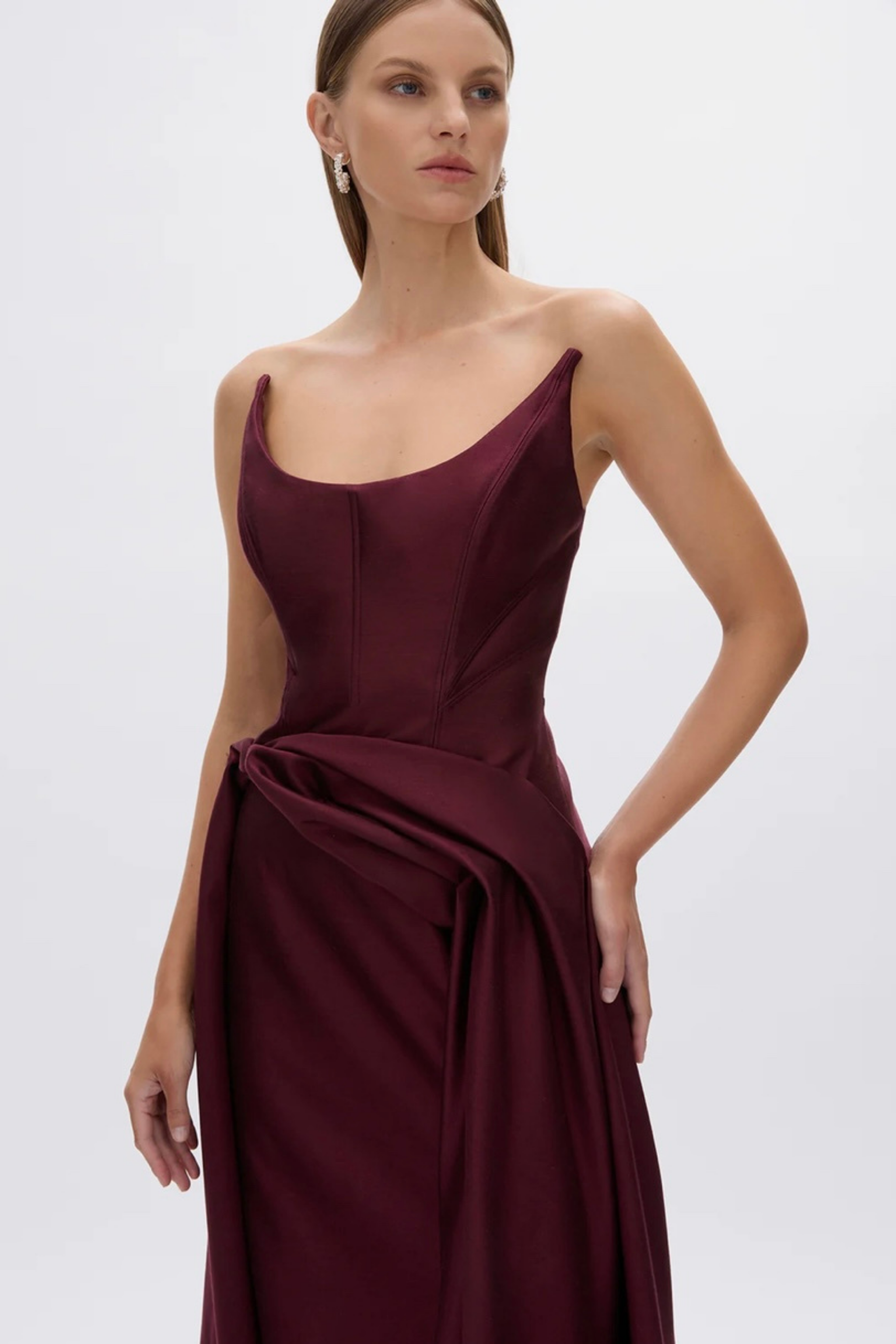ADELINE GOWN- WINE