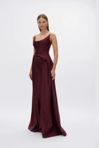 ADELINE GOWN- WINE