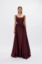 ADELINE GOWN- WINE