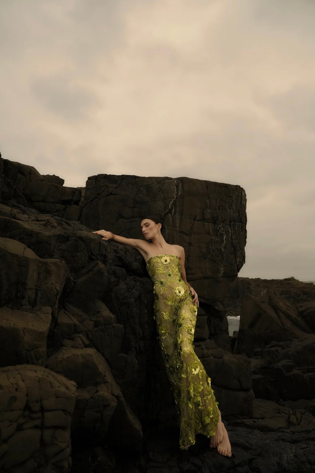 PIERRE GOWN- CITRUS