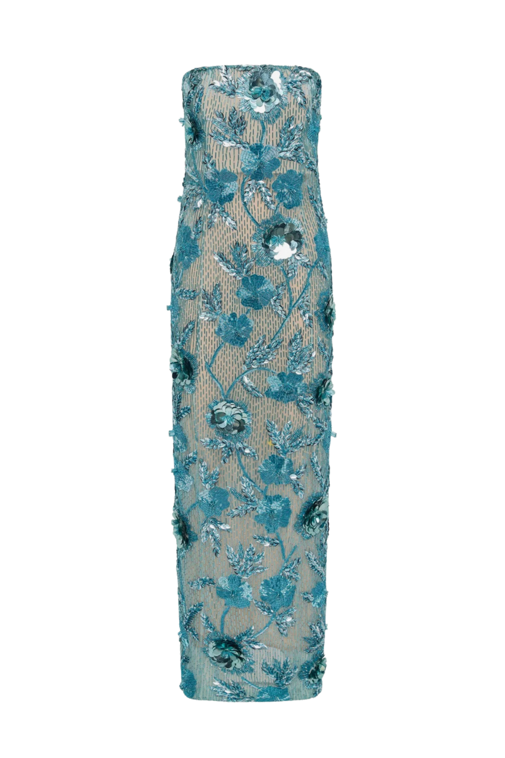 PIERRE GOWN- BLUE