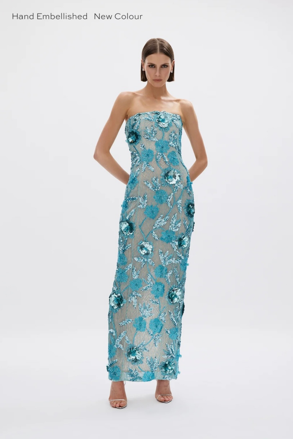 PIERRE GOWN- BLUE