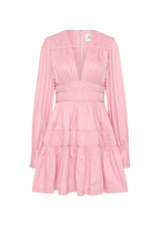 FALLINGWATER RUCHED MINI DRESS