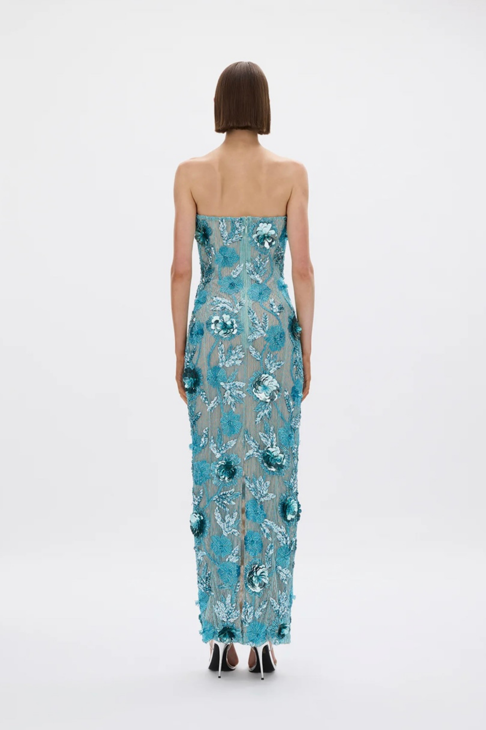 PIERRE GOWN- BLUE