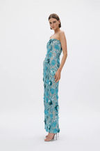 PIERRE GOWN- BLUE