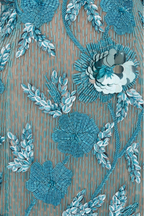 PIERRE GOWN- BLUE