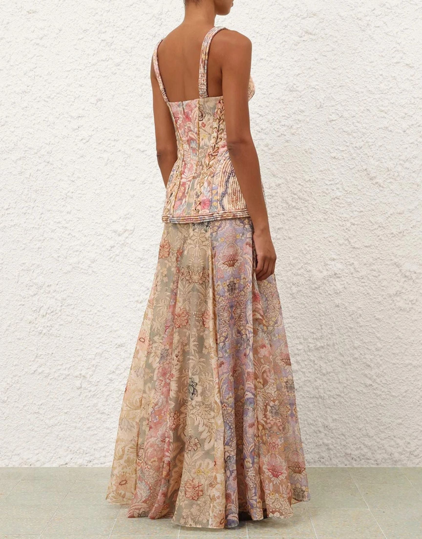 REBELLION CORDED MAXI DRESS