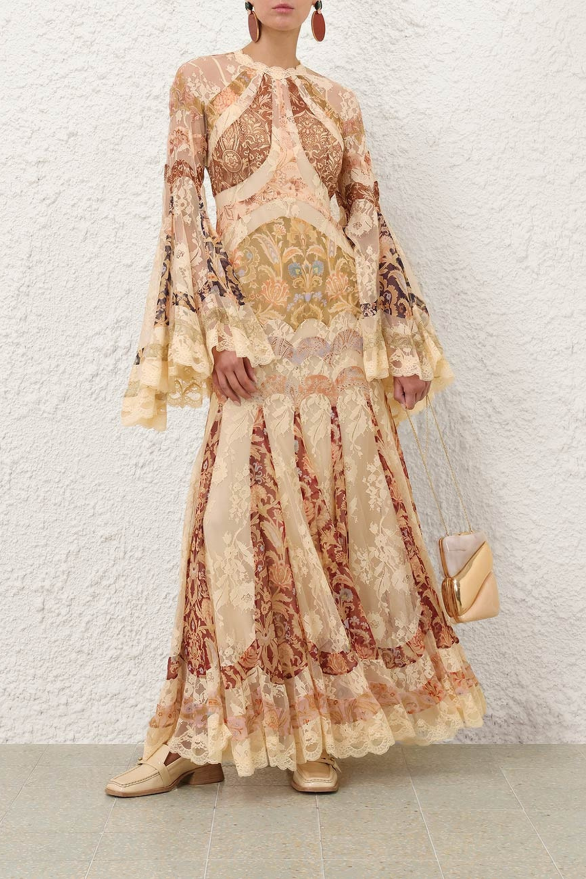 VALIANT PANELLED GOWN