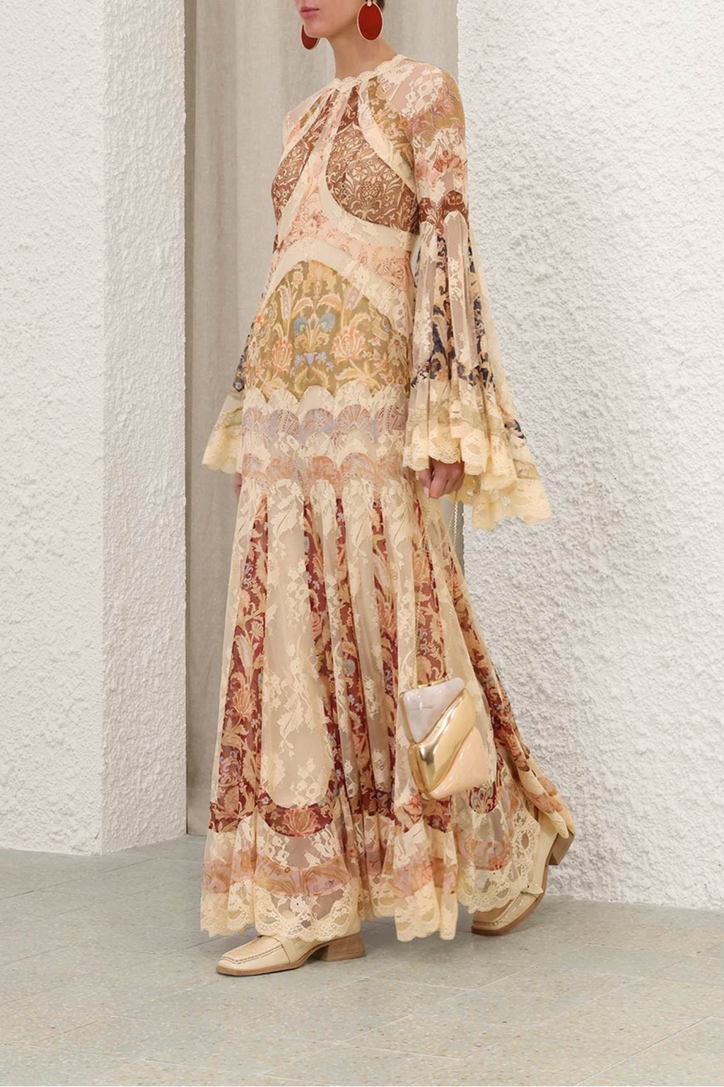 VALIANT PANELLED GOWN