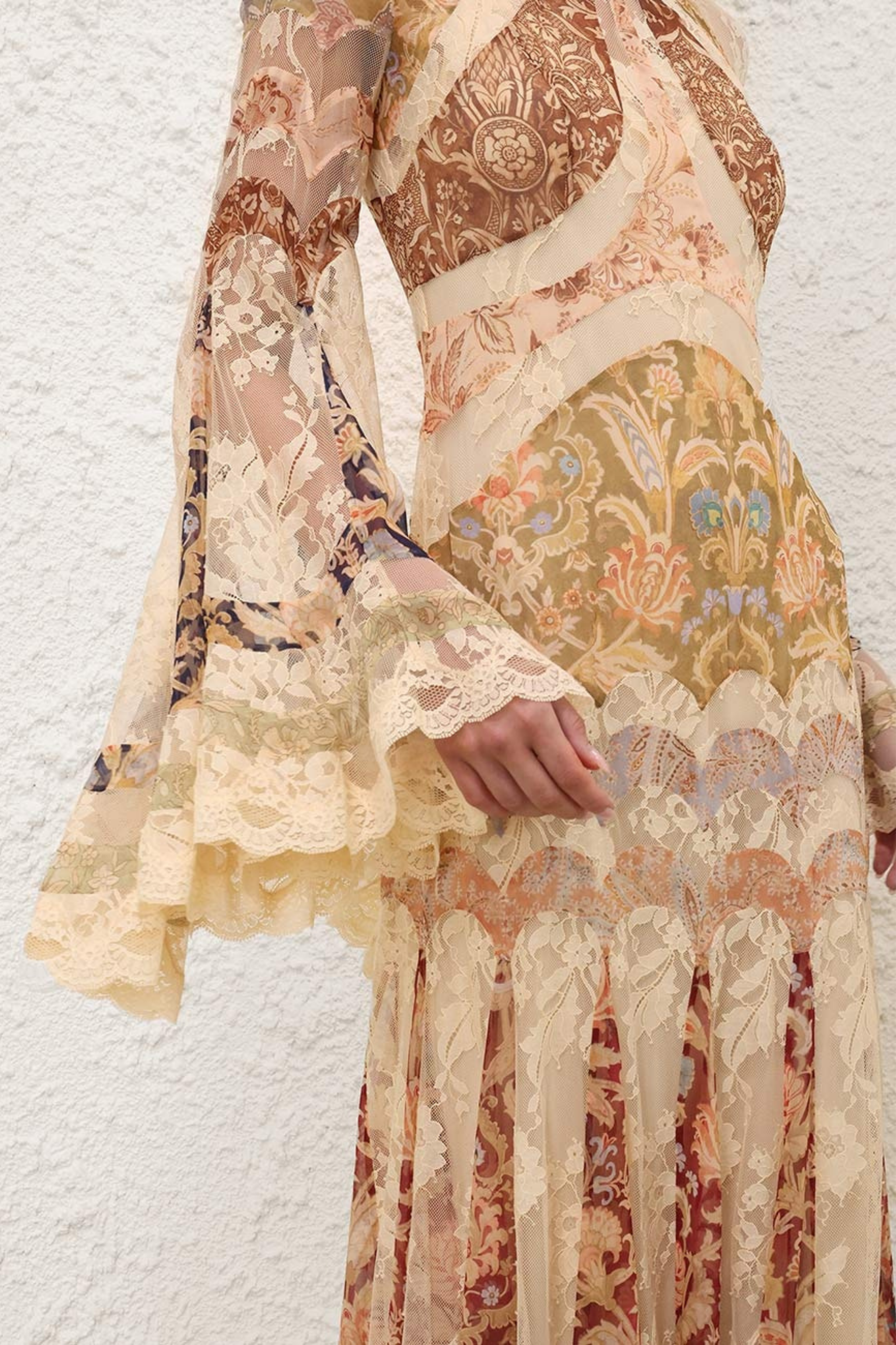 VALIANT PANELLED GOWN