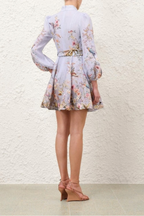 REBELLION BUTTON MINI DRESS