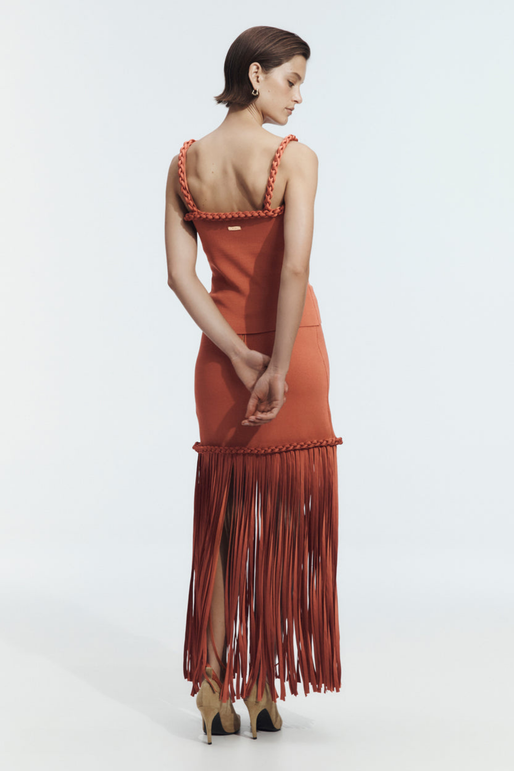 RIBIONA KNIT MIDI SET