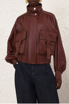 VALIANT LEATHER BIKER JACKET