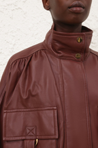 VALIANT LEATHER BIKER JACKET