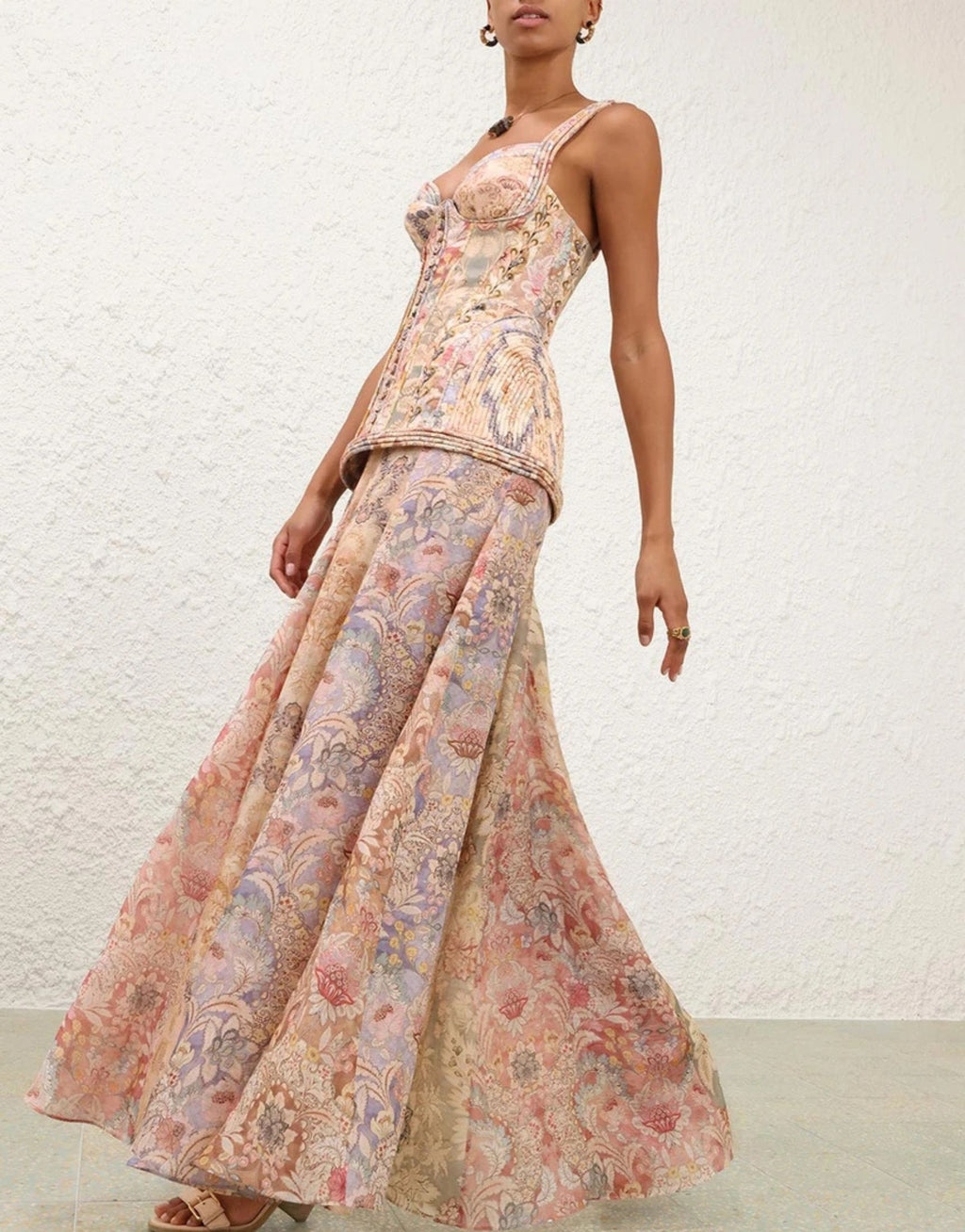 REBELLION CORDED MAXI DRESS
