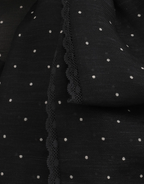 DREAM PUSSY BOW BLACK DOT SET