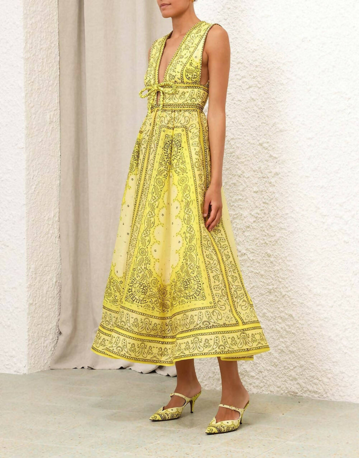 MATCHMAKER BOW LONG DRESS