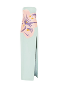 CLEMENCE EMBROIDERED MAXI DRESS