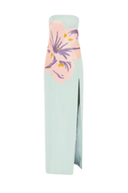 CLEMENCE EMBROIDERED MAXI DRESS