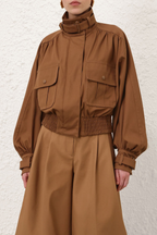 VALIANT DRILL BIKER JACKET