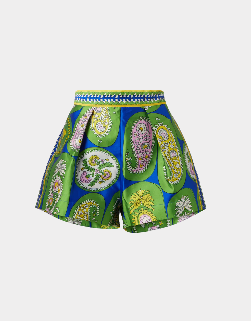 AMELIA PRINTED HIGH RISE SHORTS