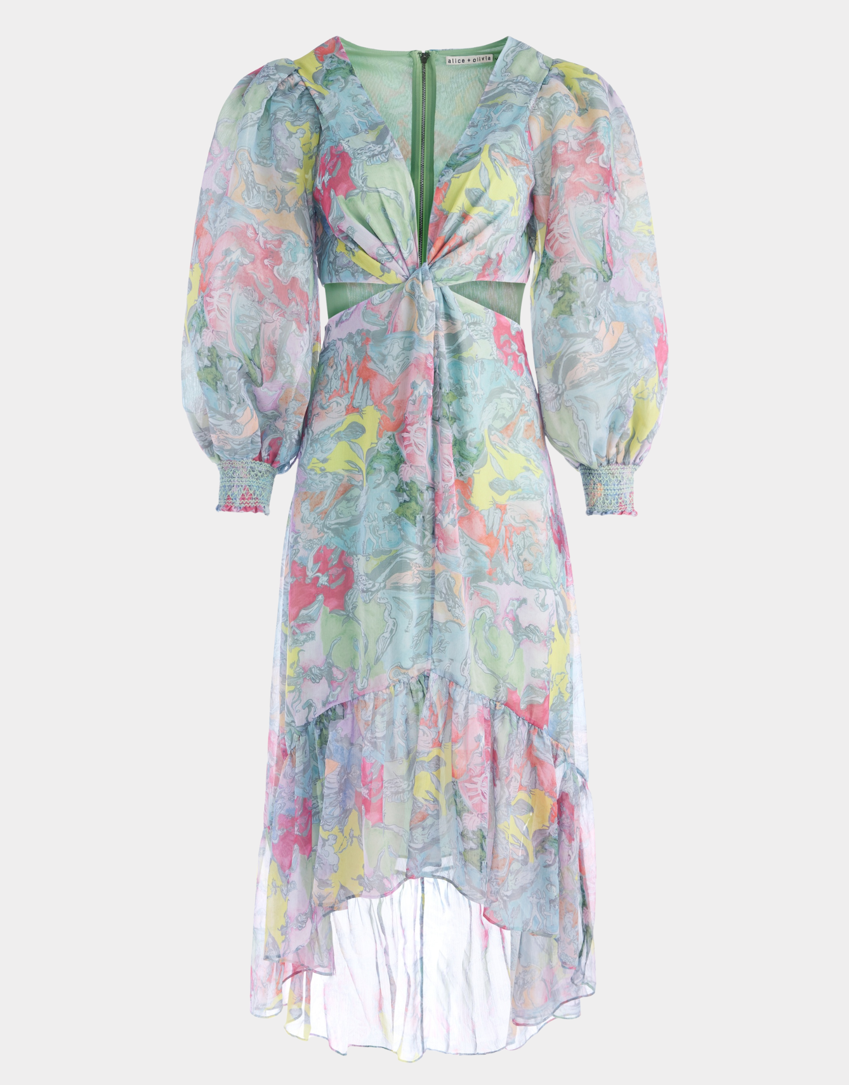 KATIA TWIST FRONT DRESS