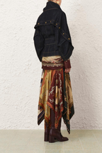 VALIANT DENIM BUTTONED JACKET
