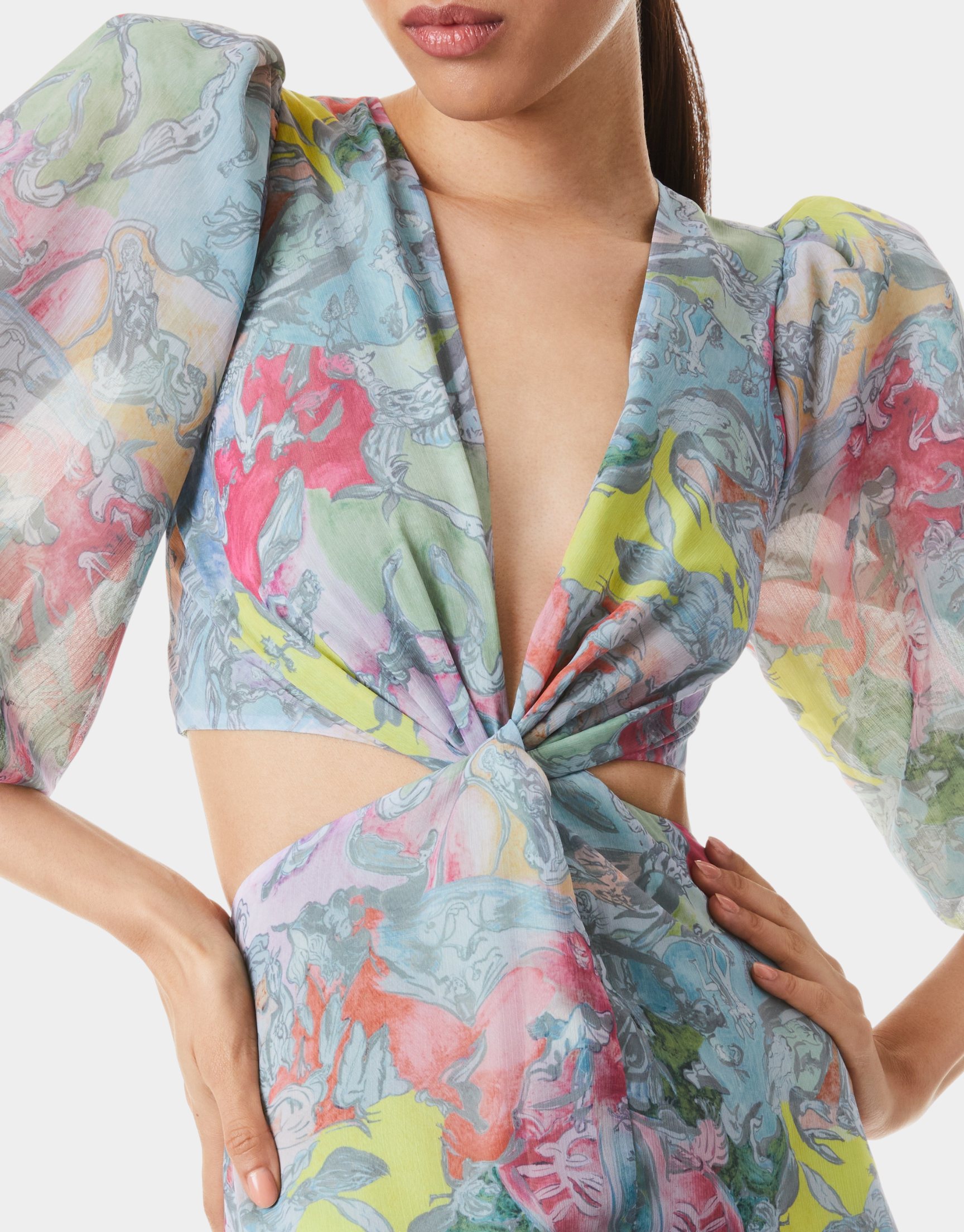 KATIA TWIST FRONT DRESS