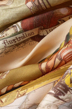 VALIANT DRAPED SCARF DRESS