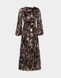 BLACK MOCKINGBIRD SUNRAY LONG SLEEVE DRESS