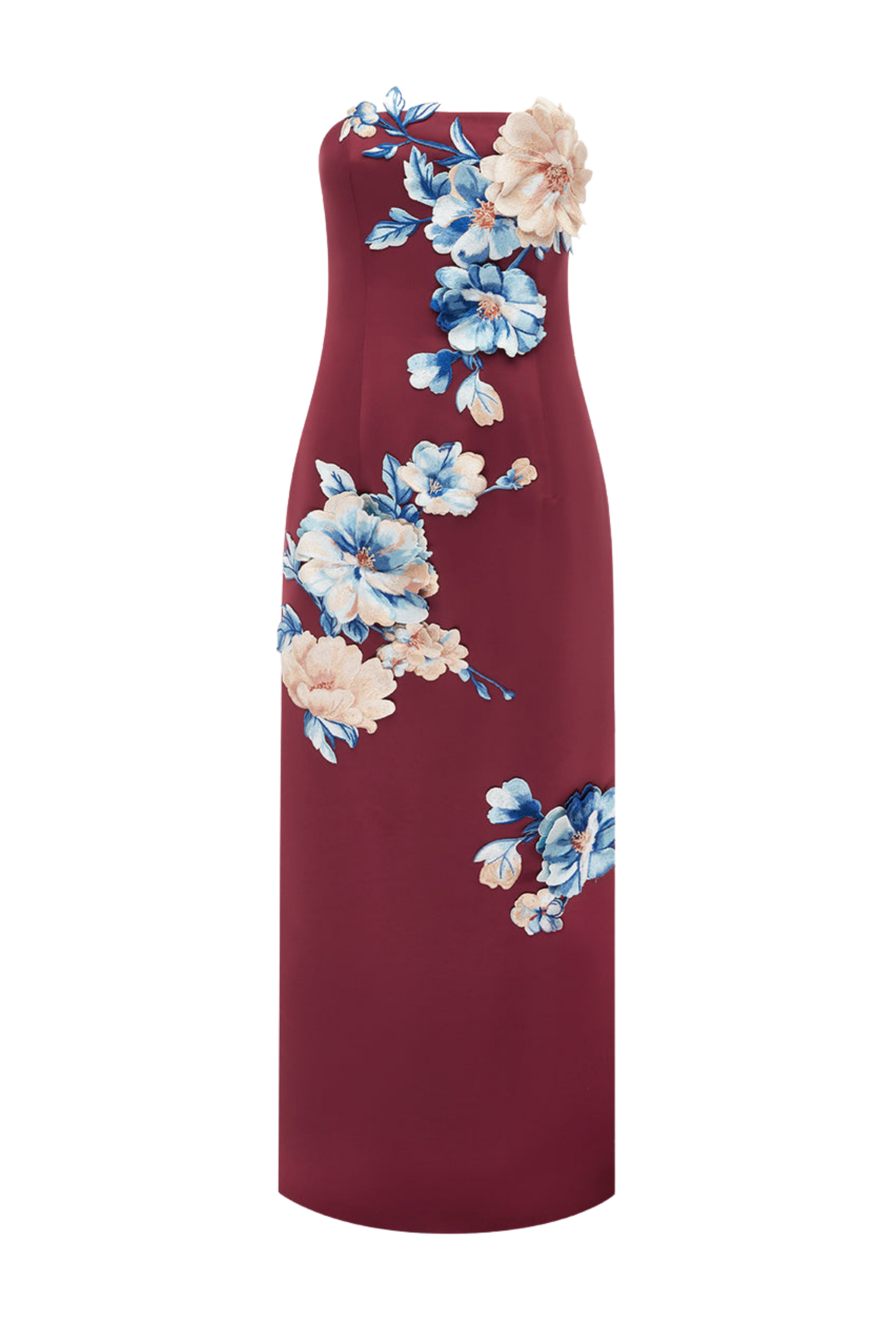 RAYNA EMBROIDERED MAXI DRESS