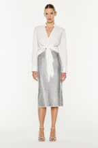 OPULENT SCALE SKIRT