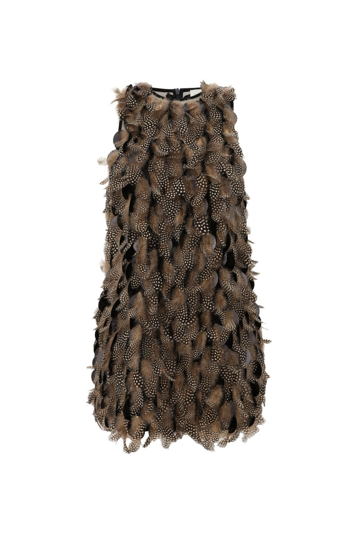ASCENT EMBELLISHED MINI DRESS