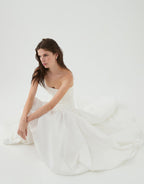 VIOLETTE BUBBLE HEM MAXI