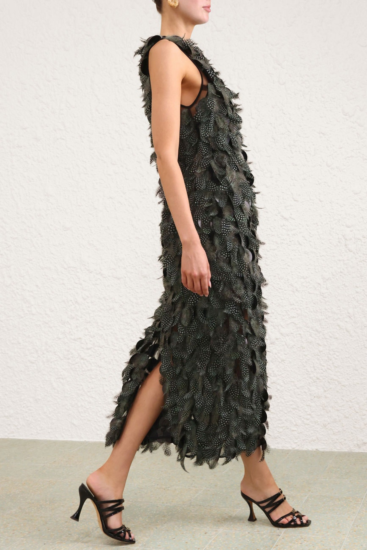 ASCENT EMBELLISHED DRESS