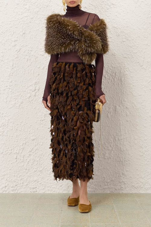ASCENT EMBELLISHED SKIRT
